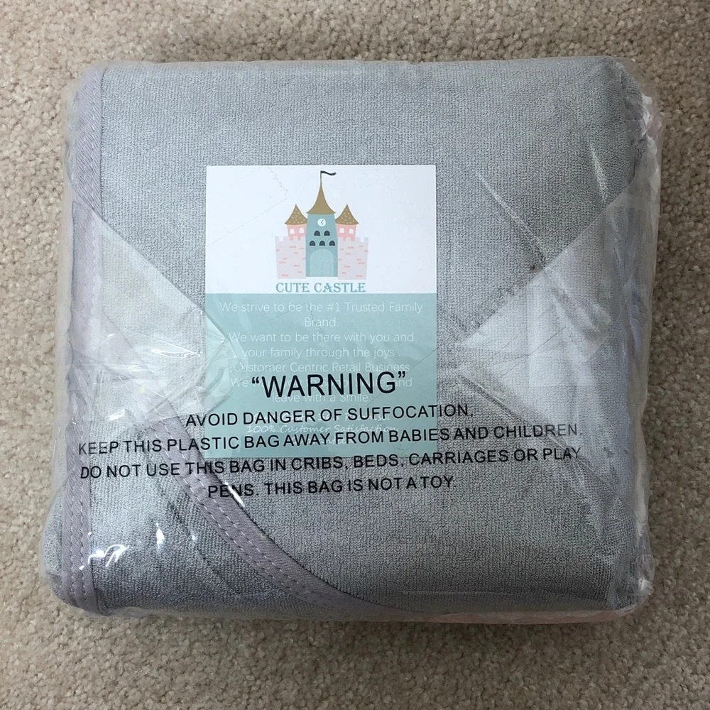 Baby’s Cute Castle Washcloth Set
